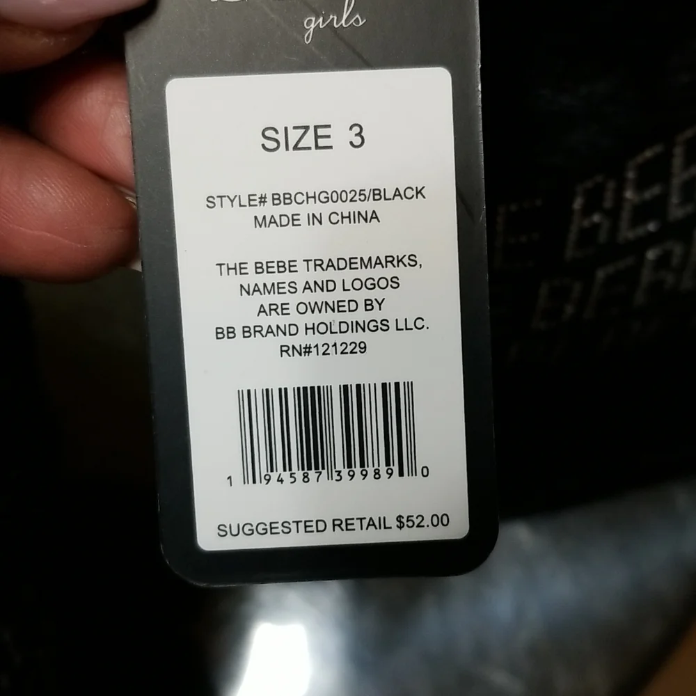 New girls (sz 3) boots - Picture 6 of 6